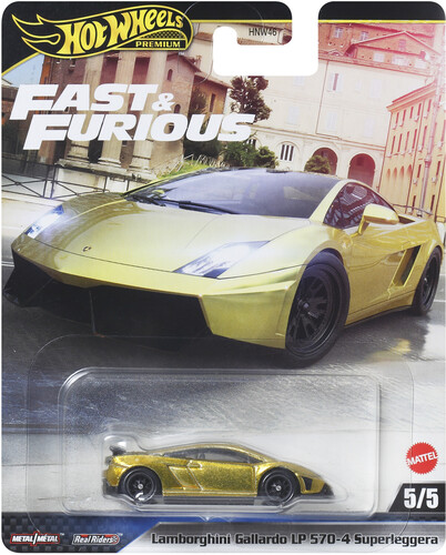 Hot Wheels Premium: Fast & Furious Lamborghini Gallardo LP570-4 Superleggera