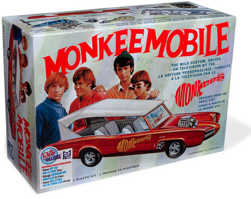 Monkees Monkeemobile TV Car MPC Model Kit