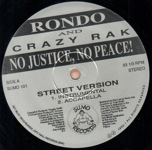No Justice, No Peace