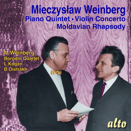 Weinberg Plays Weinberg: Piano Quintet /Moldavian Rhapsody / VC CON