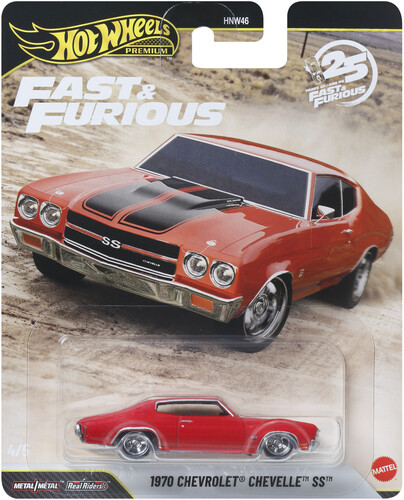 Hot Wheels Premium: Fast & Furious 1970 Chevrolet Chevelle SS