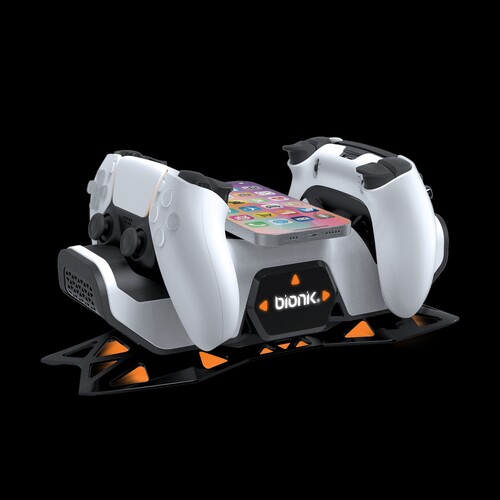 PlayStation 5 Accessory: Power - BIONIK Power Stand PRO and Quickshot Pro