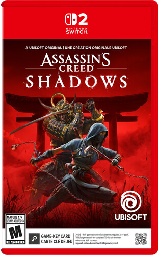 Assassin's Creed Shadows Standard Edition (Game-Key Card) for Nintendo Switch 2