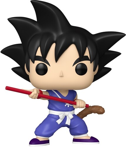 Funko POP! Anime: Dragon Ball – Goku with Nyoibou (Glow-in-the-Dark) (AE Exclusive)