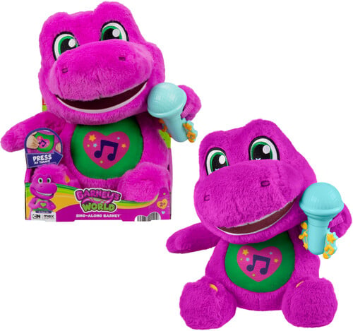 Barney's World: Sing-Along Barney Musical Plush