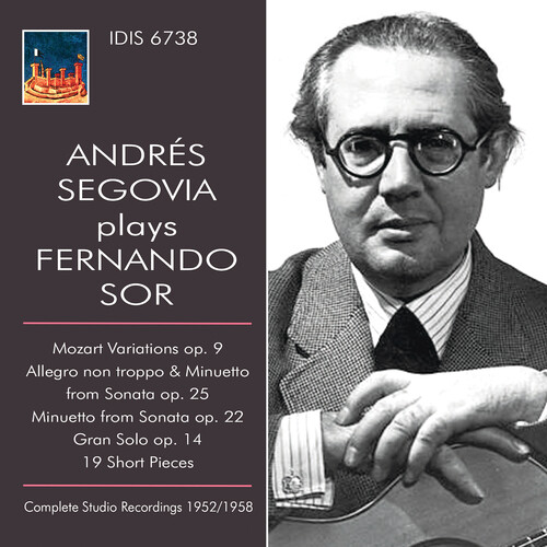 Andres Segovia Plays Sor (CD)