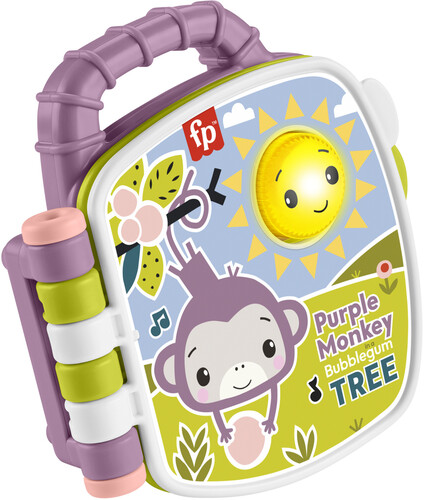 Fisher Price Purple Monkey Musical Storybook
