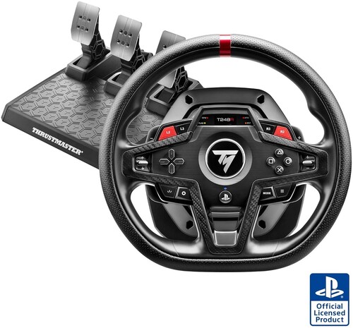 PlayStation 5 Accessory: Racing Wheel - Thrustmaster T248-R Force Feeback Racing Wheel: Officially Licensed by Sony