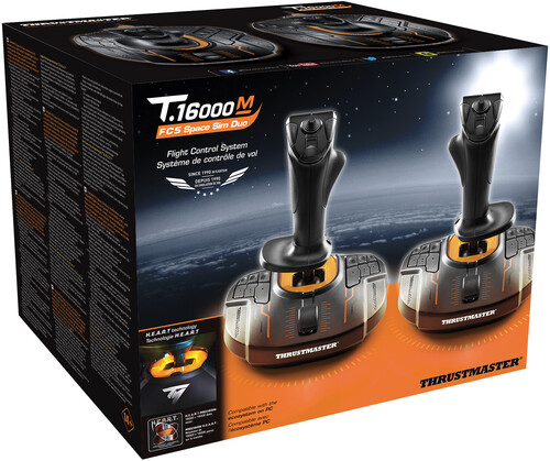 PC Accessory: Flight - Stick - Thrustmaster T 16000M Space Sim Duo Stick