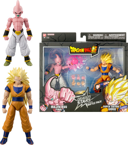 Dragon Ball Z - Dragon Stars: Battle Pack - Super Saiyan 3 Goku vs Majin Buu Final