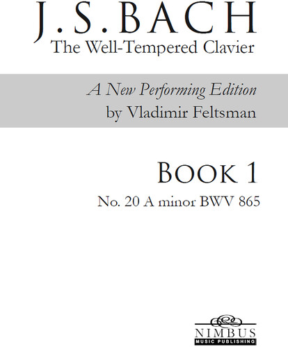Book 1 - No. 20 a Minor