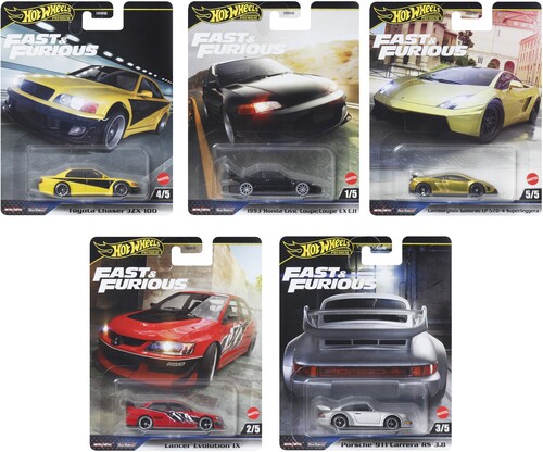 Hot Wheels Premium 1:64 Fast & Furious 10-Piece M Assortment