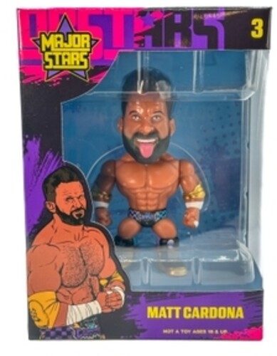 Major Stars Wrestling Matt Cardona 4 Figure