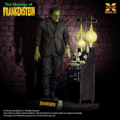 The Monster Frankenstein 1/8 Scale Plastic Model Kit