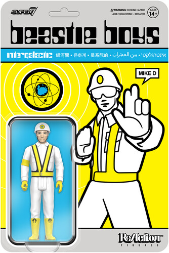 Super7 - Beastie Boys - ReAction Figures Wv4 - Mike D (Intergalactic Crossing Guard)