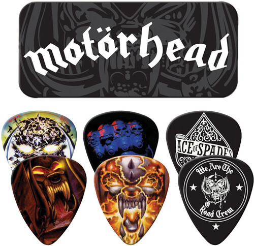 Motorhead - England Logo - Pick Tin - 6 Picks Included