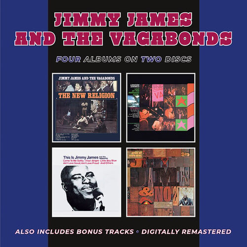 New Religion / London Swings 'Live At The Marquee Club' / This Is Jimmy James & The Vagabonds / Open Up Your Soul Plus Bonus Tracks (CD)