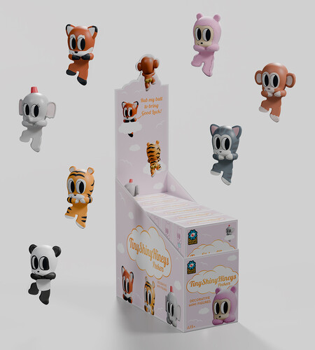 Kaleidos Tiny Shiny Hiney: Peakers: Blind Box with 6-Piece PDQ
