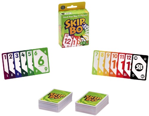 Skip-Bo Card Game