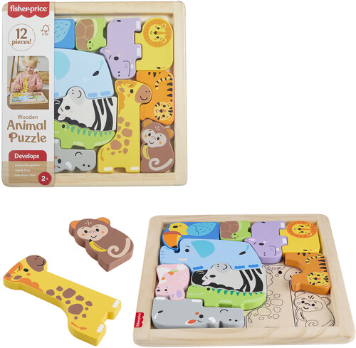 Fisher Price Wooden Animal Puzzle