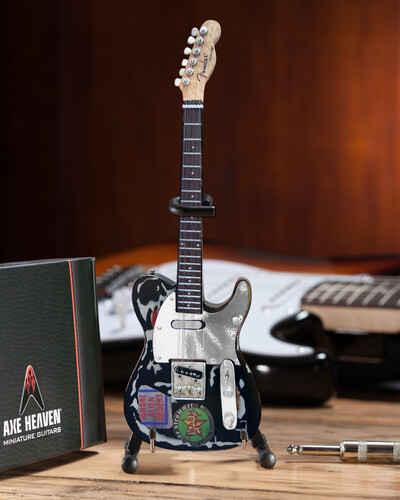 Joe Strummer Fender Tele Signature 10 Inch Miniature Guitar Offically Licensed