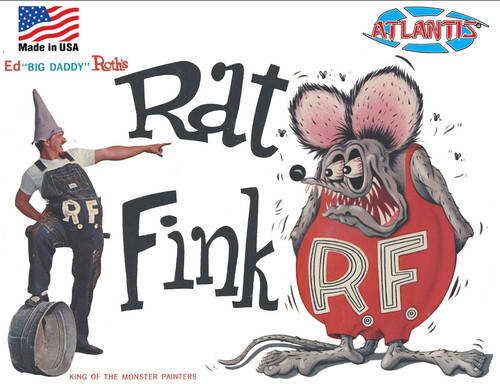 Ed " Big Daddy" Roth - Non-Scale Model Kit - Rat Fink