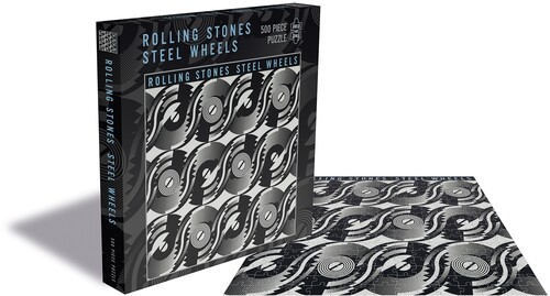 RockSaws - Rolling Stones Steel Wheels (500 Piece Jigsaw Puzzle)