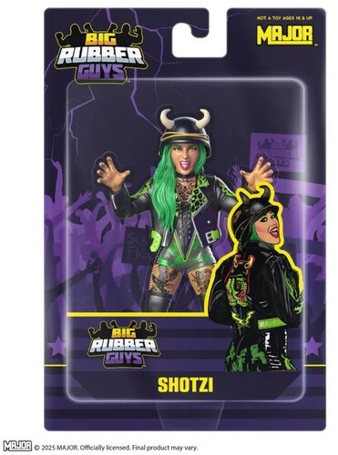 Big Rubber Guys - Wrestling - Shotzi 8 Figure