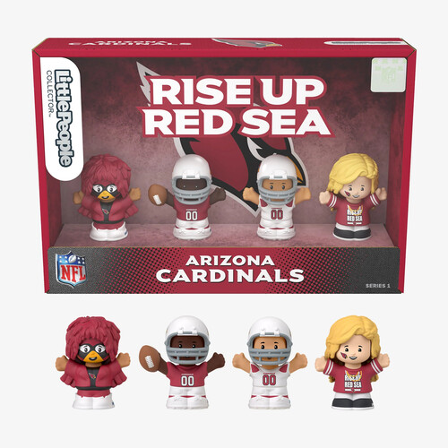 Little People Collector: x NFL Arizona Cardinals 4-Pack, Special Edition