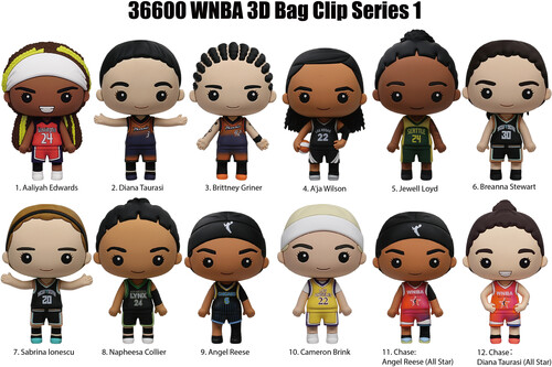 Monogram - WNBA - 3D Blind Bag Clip Series 1