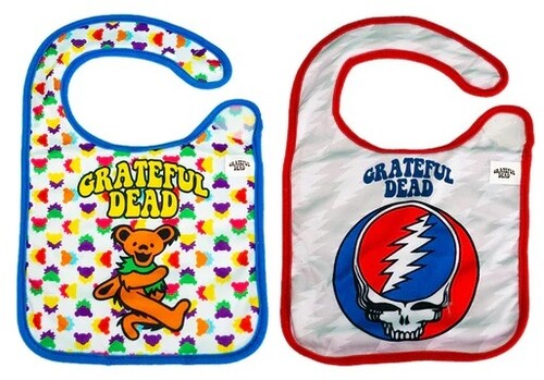 Daphyl's - Grateful Dead - Soft Bibs 2-Pack DAPGDB2PK