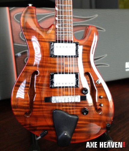 Trey Anastasio Signature Paul Ocelot 10 Inch Miniature Guitar Replica