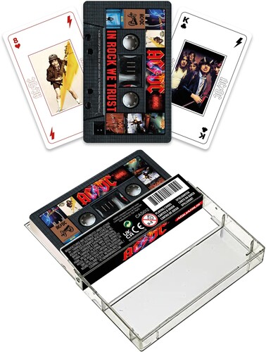 AC/DC - Cassette Playing Cards