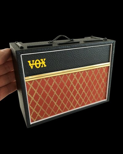 Single Vintage Amp 1:4 Scale Miniature Guitar Amplifier Replica Collectible