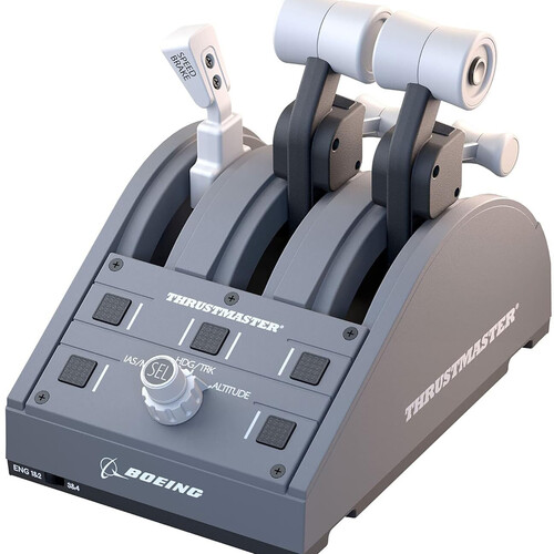 PC Accessory: Flight - Throttle Control -Thrustmaster TCA Quadrant Boeing Edition