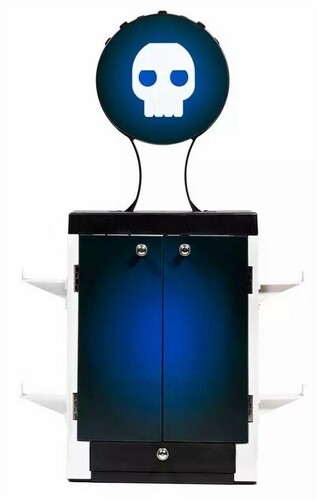 Numskull - PS5 Inspired Blue and White Gaming Locker