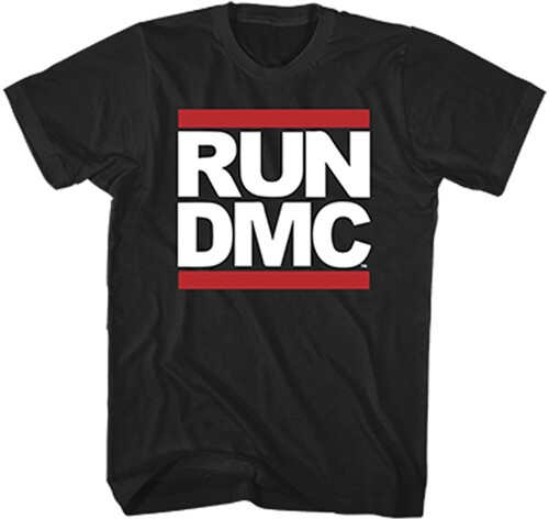 Run DMC - Logo T-Shirt - Large Black 3519100105