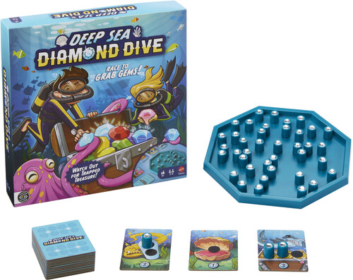 Deep Sea Diamond Dive Family Board Game