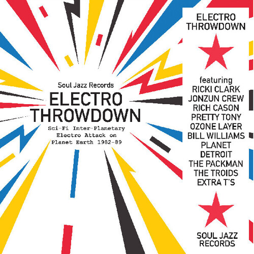 Electro Throwdown Sci-fi Inter-planetary Electro Attack on Planet Earth 1982-89
