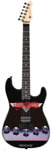 The Mini Axe - Aerosmith - Rocks - Mini Guitar Replica Collectible