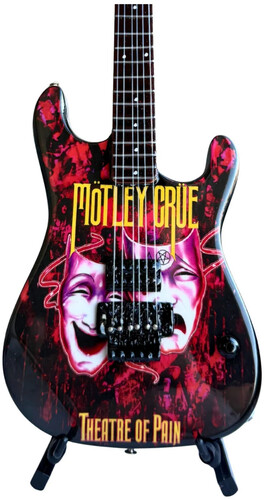 The Mini Axe - Motley Crue - Theatre of Pain - Mini Guitar Replica Collectible