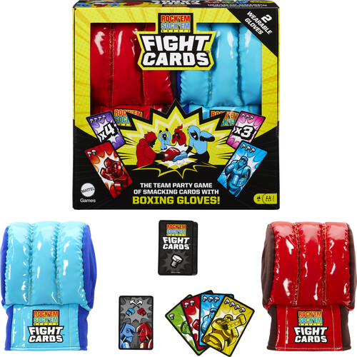 Rock 'Em Sock 'Em Robots Fight Cards Card Game