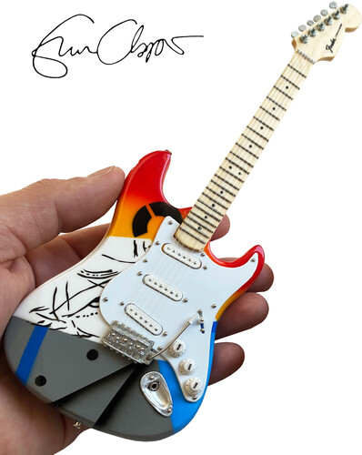 Eric Clapton Crash 1 "Over The Rainbow" 10 Inch Miniature Guitar Replica