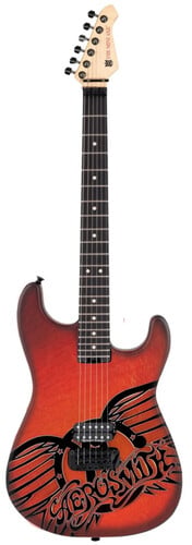 The Mini Axe - Aerosmith - Logo - Mini Guitar Replica Collectible