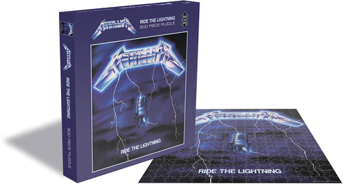 RockSaws - Metallica Ride The Lightning (500 Piece Jigsaw Puzzle)
