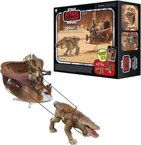 Star Wars: Attack of the Clones - Vintage Collection - Orray & Geonosian Picador Action Figure Set