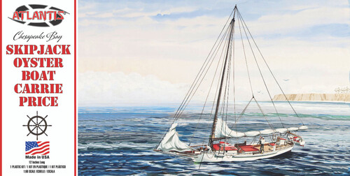 Chesapeake Bay Skipjack Oyster Boat Carrie Price 1:60 Scale Model Kit