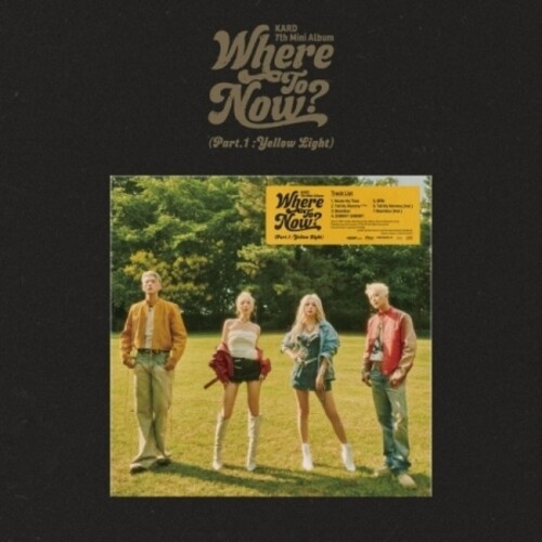 Where To Now? - Part.1 : Yellow Light - incl. Postcard, Mini-Photo Book, Photo Book, Lyrics Poster, Folded Poster, Hologram Sticker, Brand Card, 2 Photocards, Photomaton + 2 Stickers