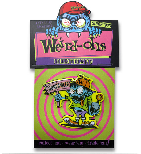 Retro-A-Go-Go! - Weird-Ohs - Gonesville Collectible Pin