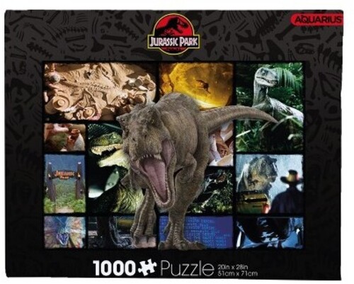 Jurassic Park Collage 1000 Pc Puzzle